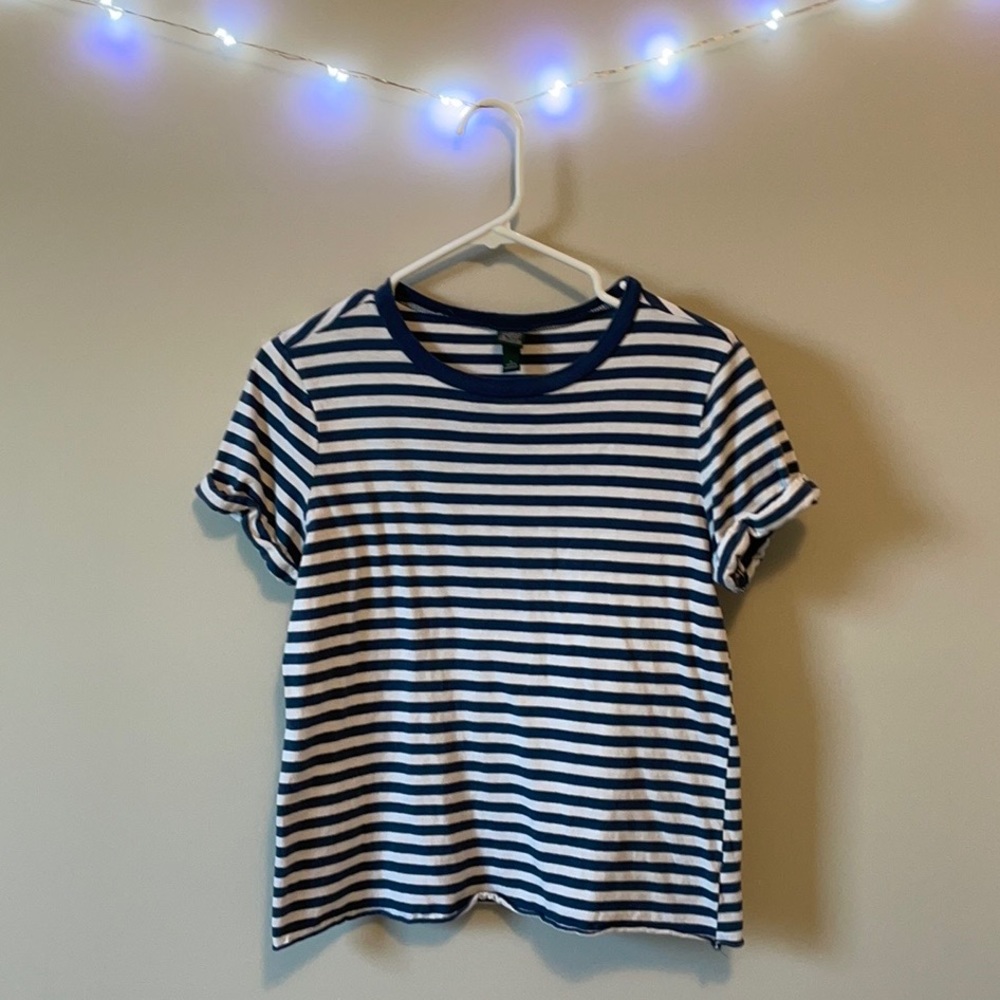 Striped Boxy T-Shirt